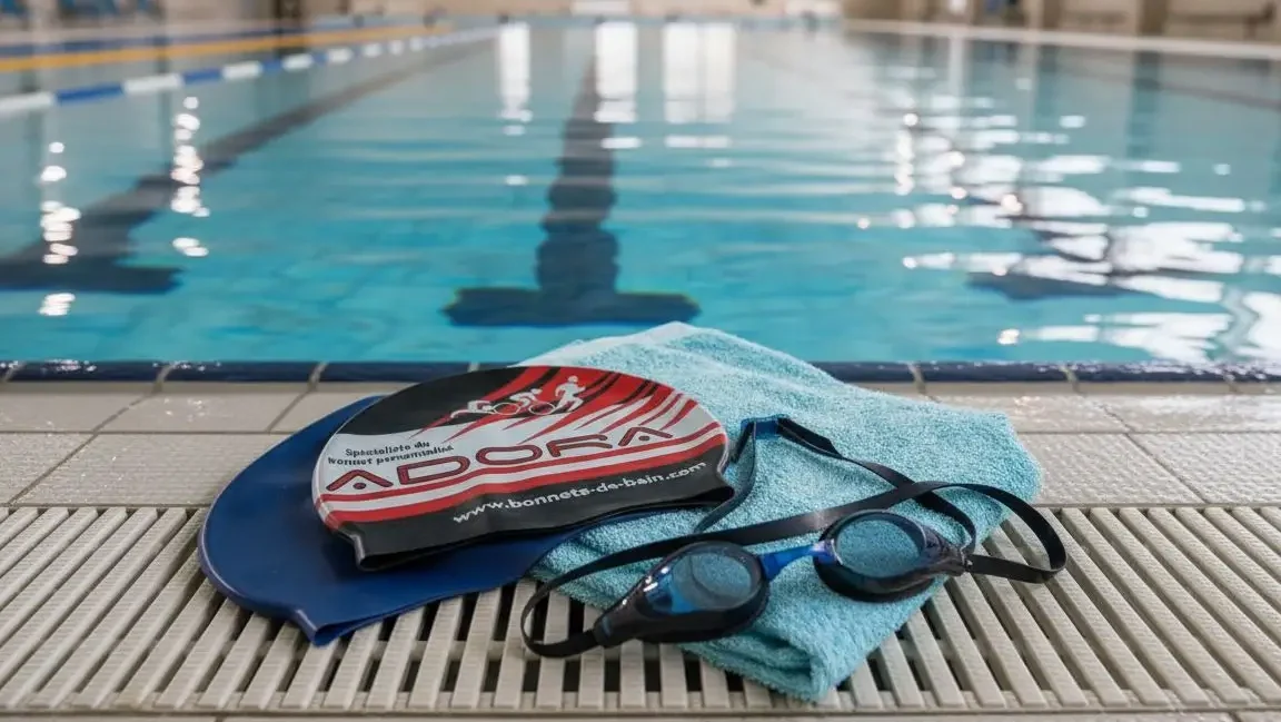 Gepersonaliseerde zwemmutsjes met logo voor zwemclubs scholen Nederland